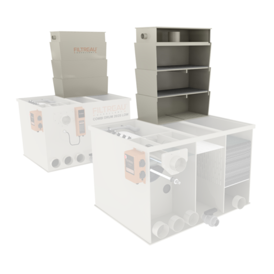 Filtreau WMC Combi Drum 20/25 Low trommelfilter - Filtreau