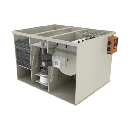 Filtreau WMC Combi Drum 20/25 Low trommelfilter - Filtreau