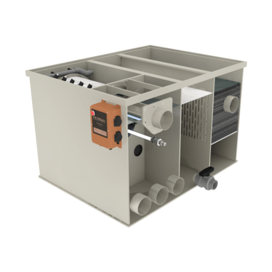 Filtreau WMC Combi Drum 20/25 Low trommelfilter - Filtreau