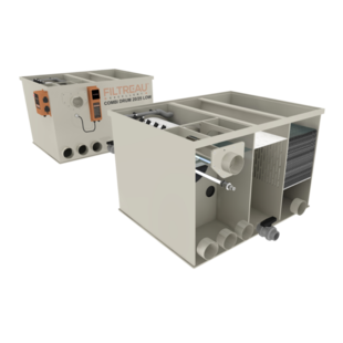 WMC Combi Drum 20/25 Low trommelfilter - Filtreau