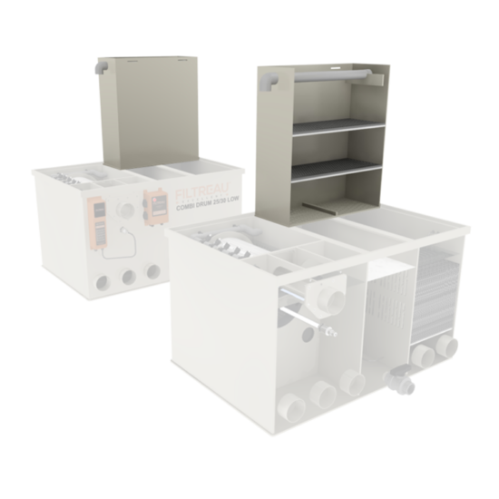 Filtreau WMC Combi Drum 25/30 Low trommelfilter - Filtreau