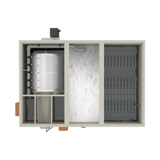 Filtreau WMC Combi Drum 25/30 Low trommelfilter - Filtreau