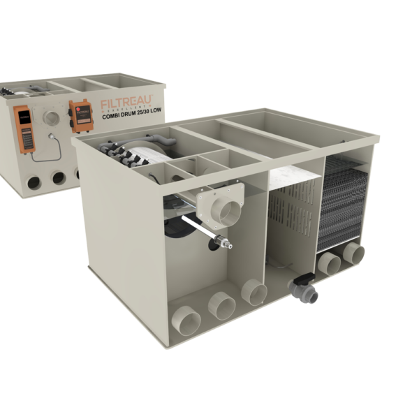 Filtreau WMC Combi Drum 25/30 Low trommelfilter - Filtreau