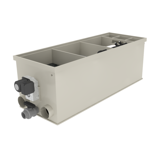 Filtreau WMC Combi Drum 10/15 S Low In Line Gravity - Filtreau
