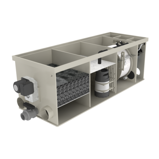 Filtreau WMC Combi Drum 10/15 S Low In Line Gravity - Filtreau