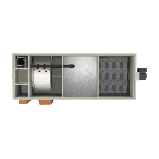 Filtreau WMC Combi Drum 10/15 S Low In Line Gravity - Filtreau