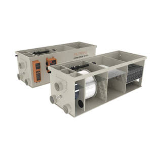 WMC Combi Drum 10/15 S Low In Line Gravity - Filtreau