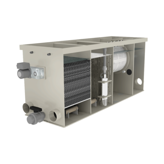 Filtreau WMC Combi Drum 25/30 Low In Line trommelfilter - Filtreau