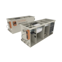 WMC Combi Drum 25/30 Low In Line trommelfilter - Filtreau