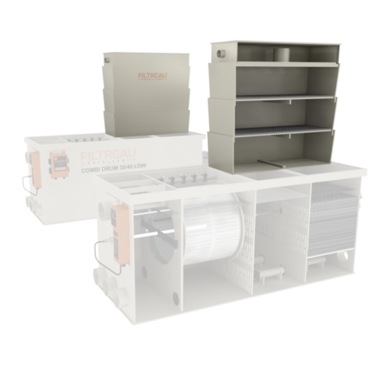 Filtreau WMC Combi Drum 30/40 Low In Line trommelfilter - Filtreau
