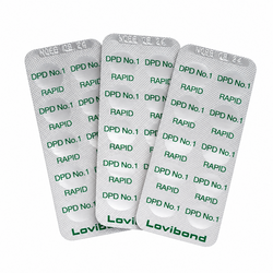 DPD 1 tabletten voor manuele tester - 100 stuks - W'eau