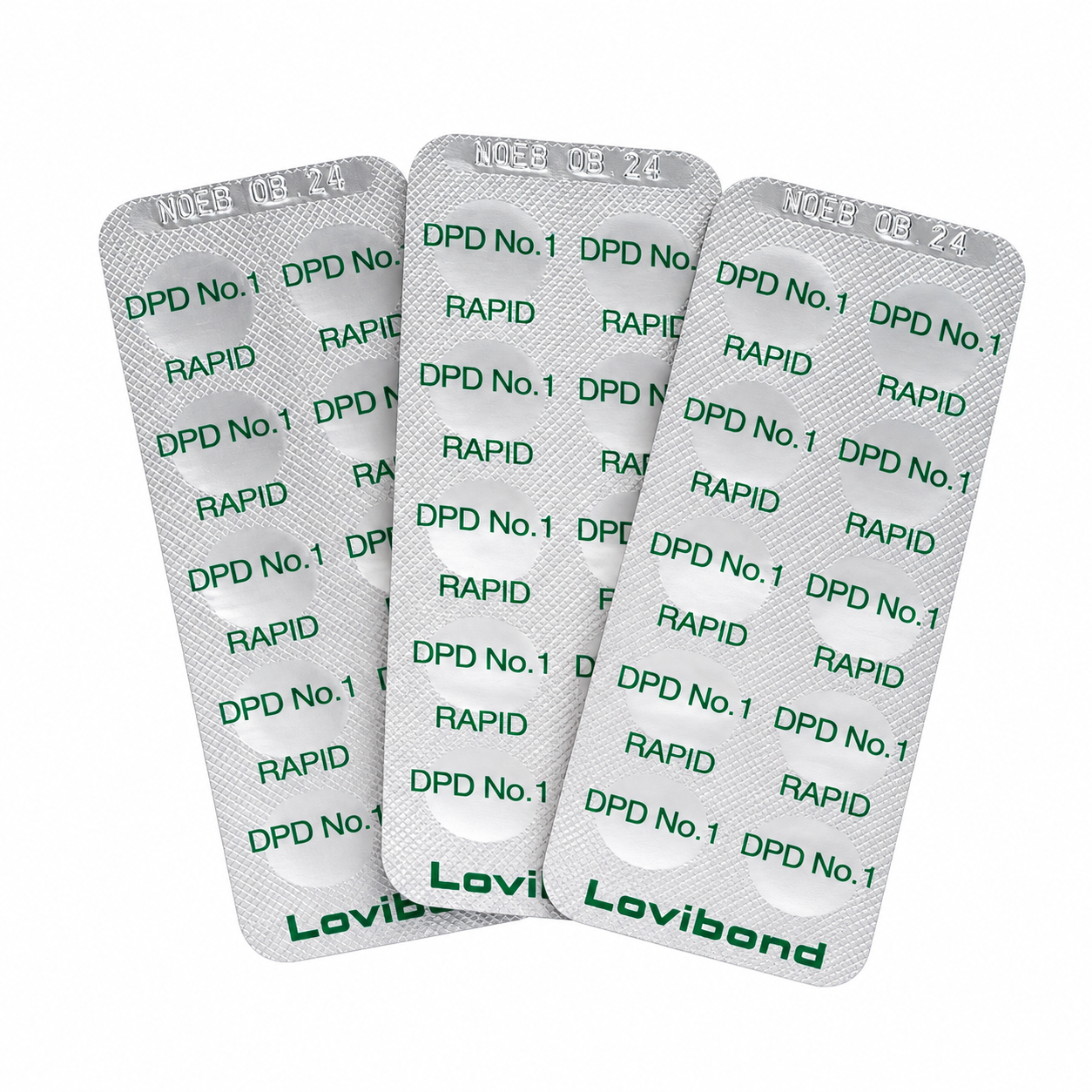 W'eau DPD 1 tabletten voor manuele tester - 100 stuks - W'eau