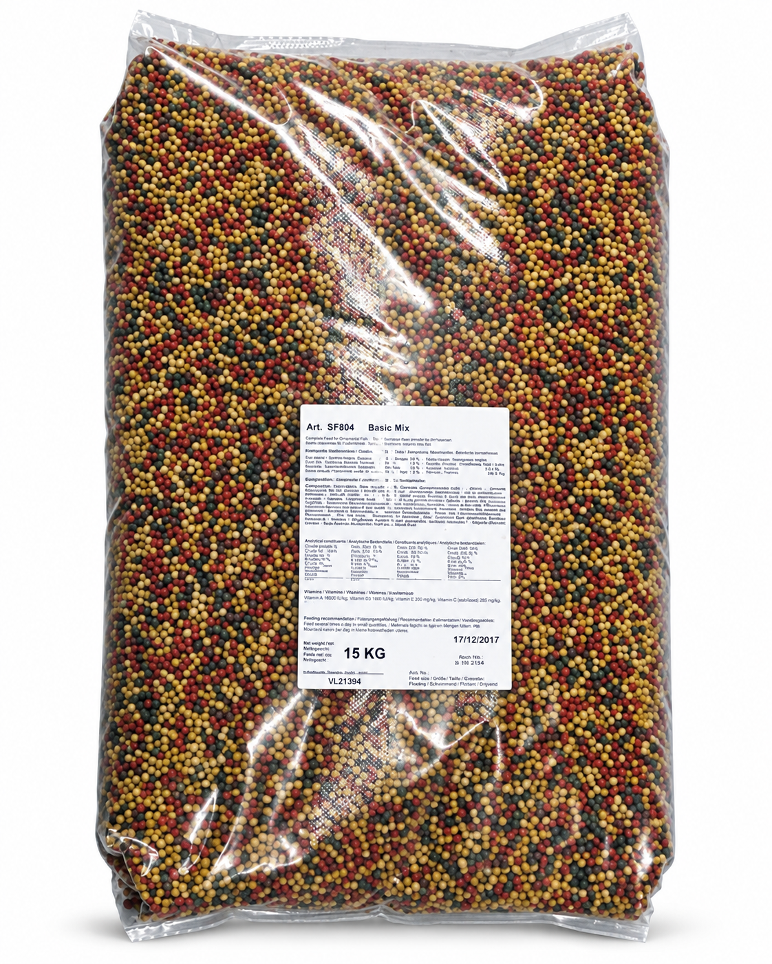 AquaForte Basic Mix Small 3mm 15kg - Aquaforte