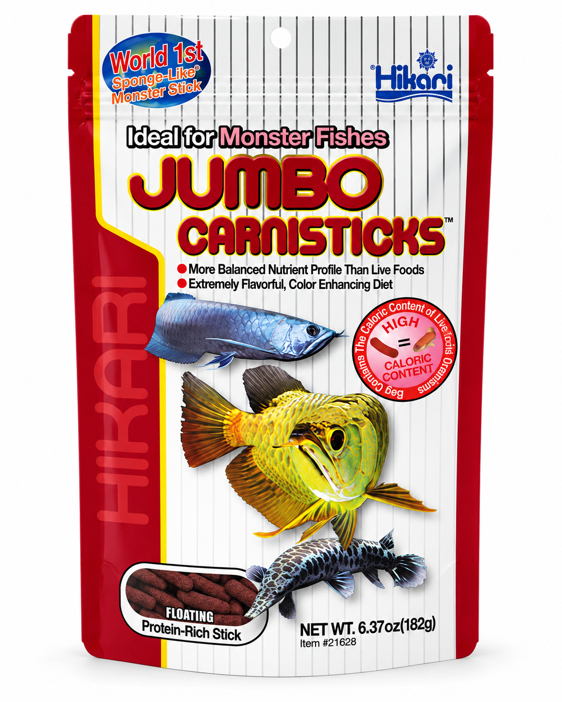 Hikari Tropical jumbo carnisticks 182g - Hikari