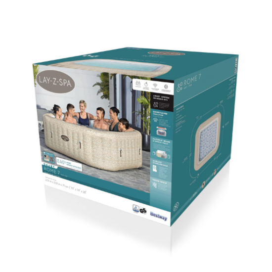 Lay-Z Spa Rome smart airjet 7 sand marble - Lay-Z
