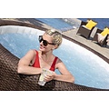 Lay-Z Spa Bali smart airjet 7 bruin rotan - Lay-Z