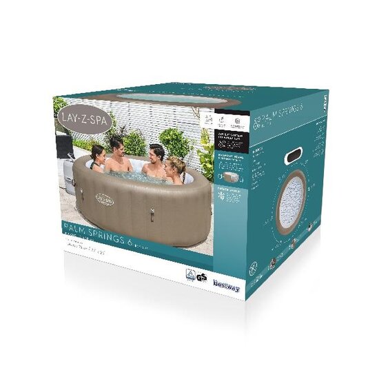 Lay-Z Spa Palm Springs airjet 6 zand - Lay-Z