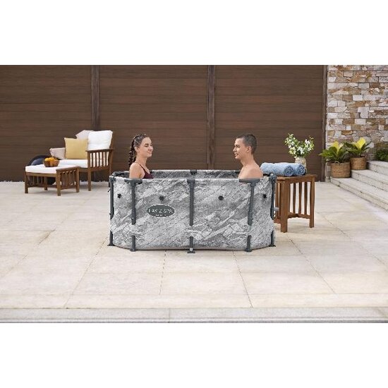 Lay-Z Spa ijsbad frame glacial dip tub ovaal 150 - Lay-Z