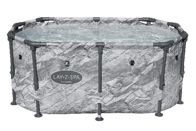 Lay-Z Spa ijsbad frame glacial dip tub ovaal 150 - Lay-Z