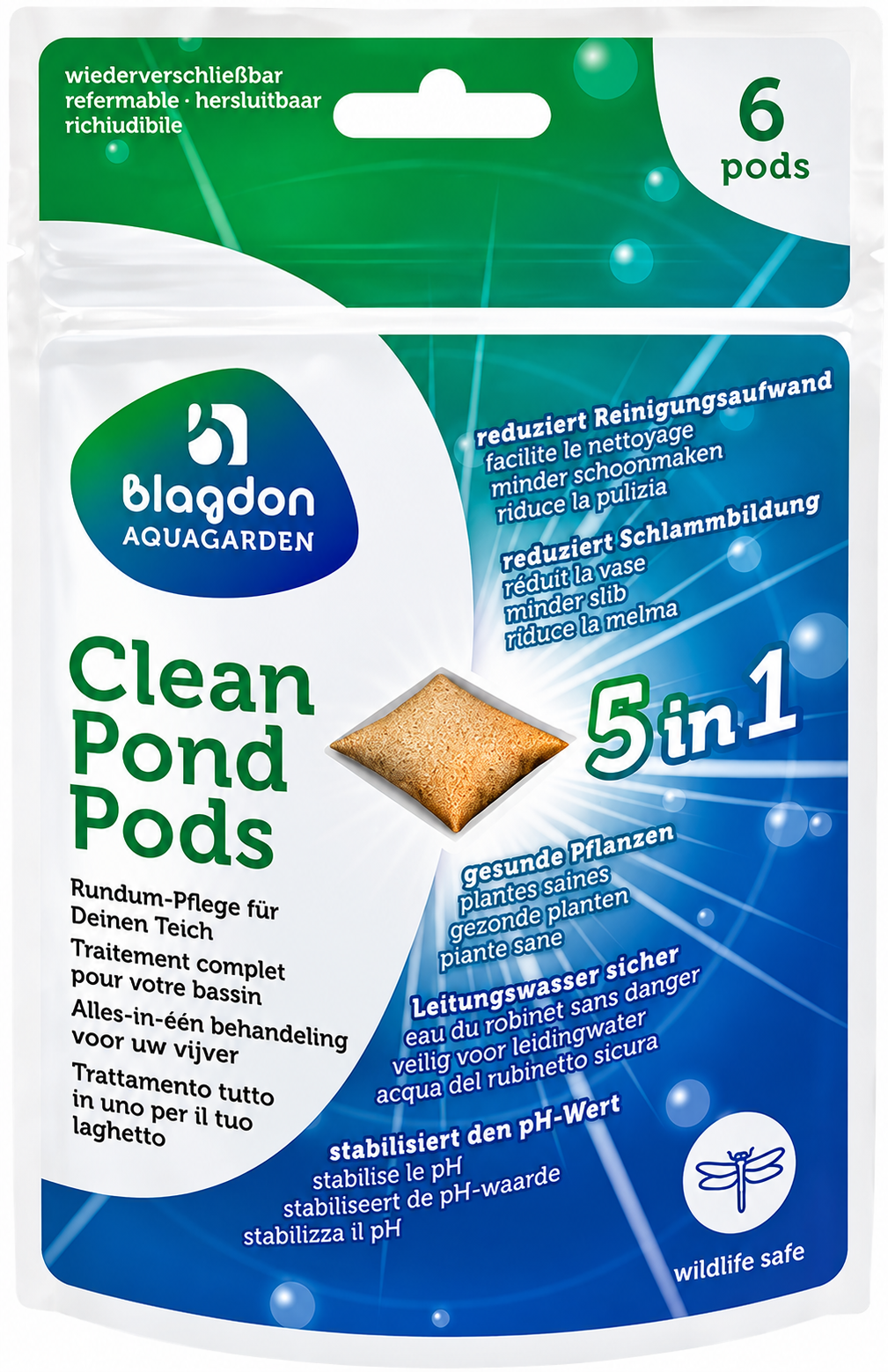 Sera Clean Pond Pods 6x - Sera