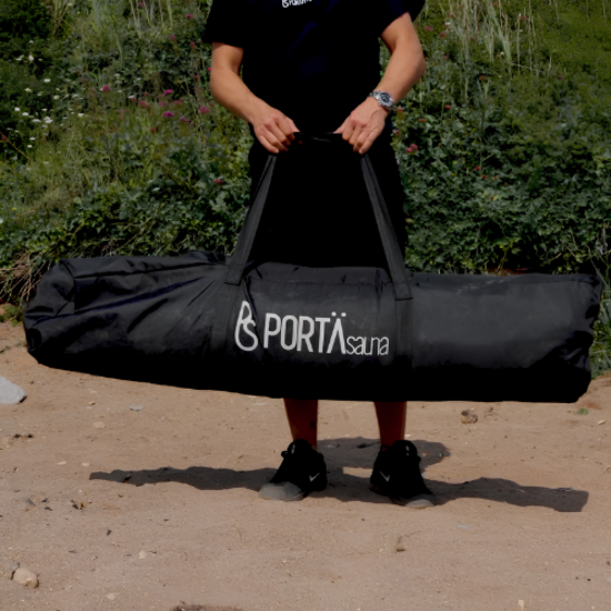PortaSauna KABIN XL houtgestookte buitensauna voor 10–12 personen