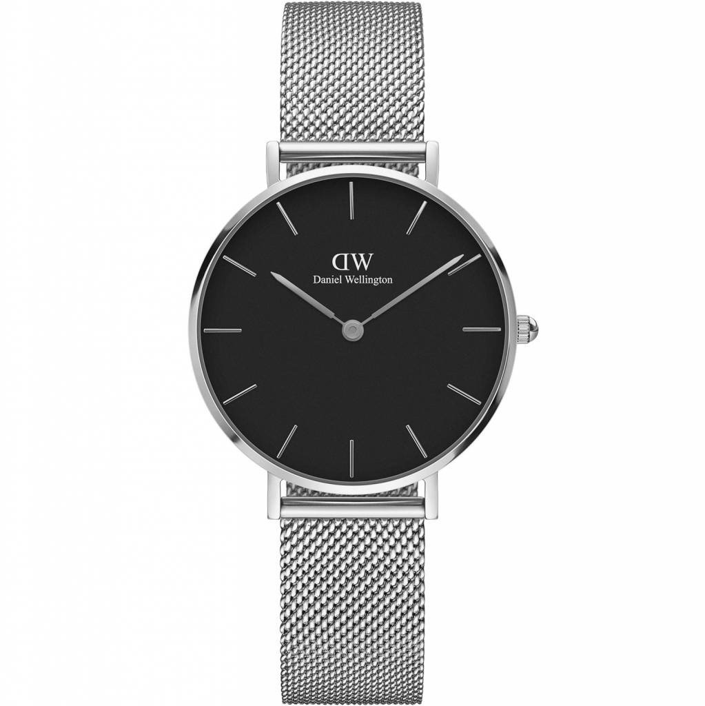 Daniel Wellington Classic Petite Sterling Black - DW00100162