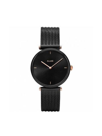 Cluse Triomphe Mesh Black - CW0101208004