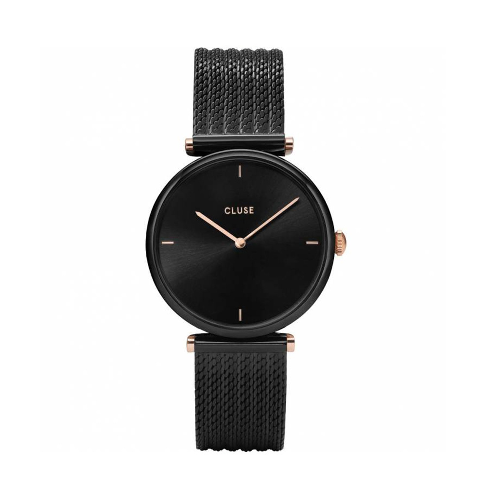 Cluse Triomphe Mesh Black - CW0101208004