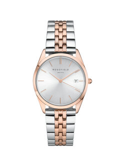 Rosefield The Ace Silver Sunray Silver Roségold - ACSRD-A06