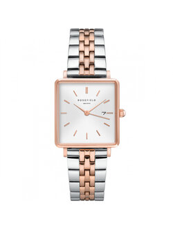 Rosefield The Boxy White Sunray Silver Rosegold - QVSRD-Q014