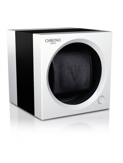 Chronovision One Bluetooth - Schwarz Eloxiert / Weiß Seidenmatt