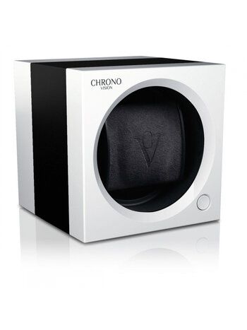 Chronovision One Bluetooth - Schwarz Eloxiert / Weiß Seidenmatt