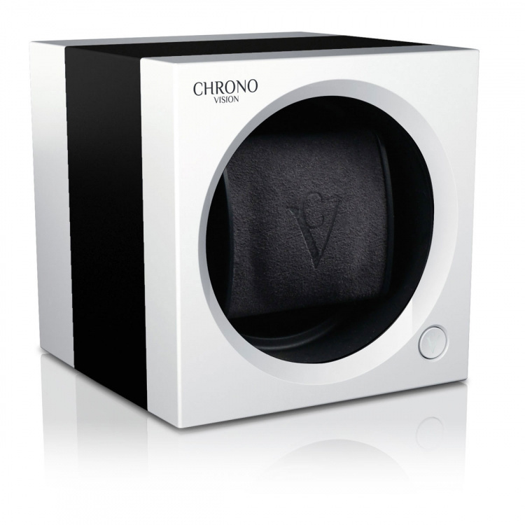 Chronovision One Bluetooth - Schwarz Eloxiert / Weiß Seidenmatt