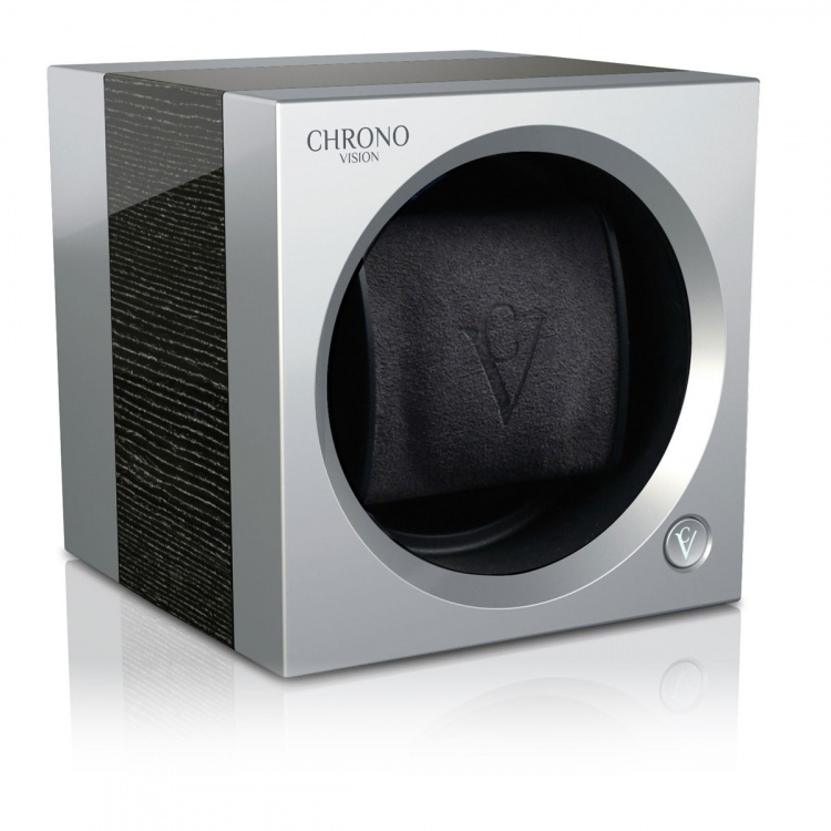 Chronovision One Bluetooth - Schwarz Eloxiert / Chrom Seidenmatt