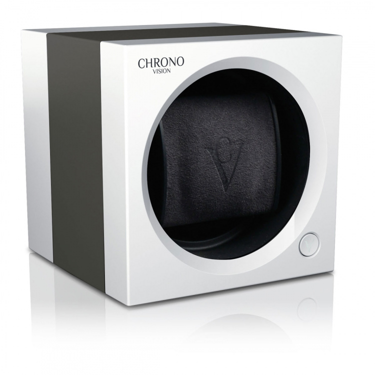 Chronovision One Bluetooth - Titan Eloxiert / Weiß Seidenmatt