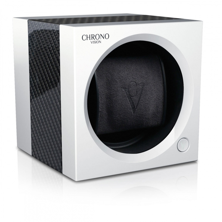 Chronovision One Bluetooth - Carbon / Weiß Seidenmatt