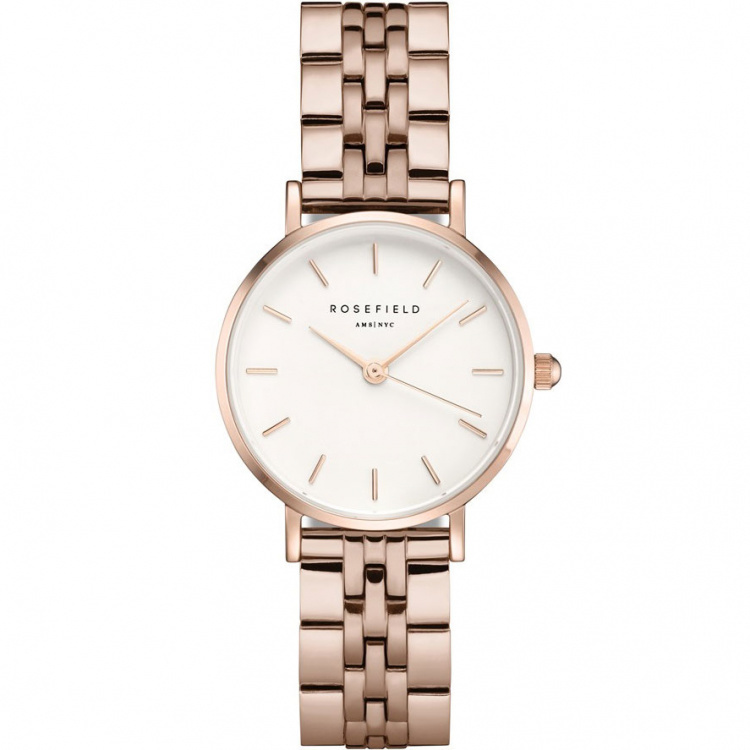 Rosefield The Small Edit Black Steel Rosegold - 26BRG-270