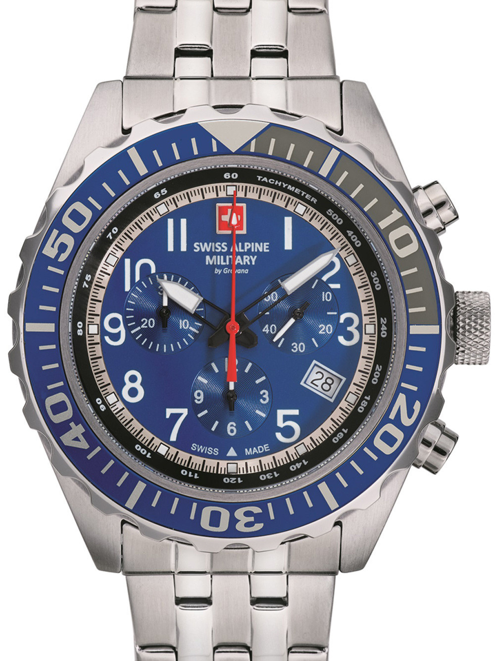 Swiss Alpine Military 7076.9135 Chrono 44mm 10ATM