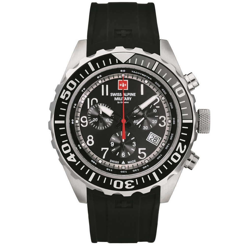 Swiss Alpine Military 7076.9837 chrono 44mm 10ATM