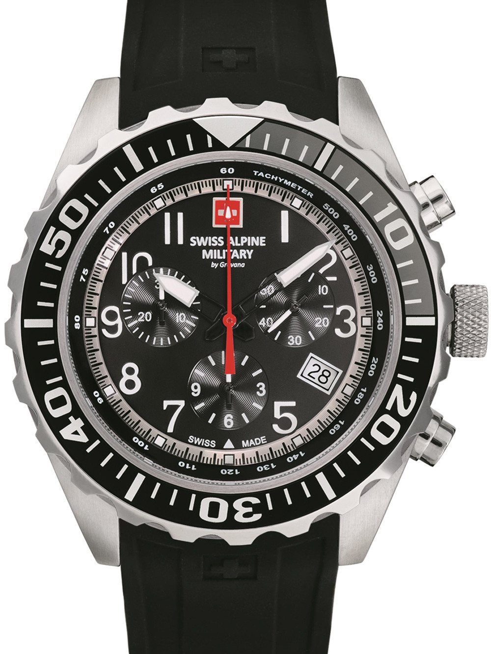 Swiss Alpine Military 7076.9837 chrono 44mm 10ATM