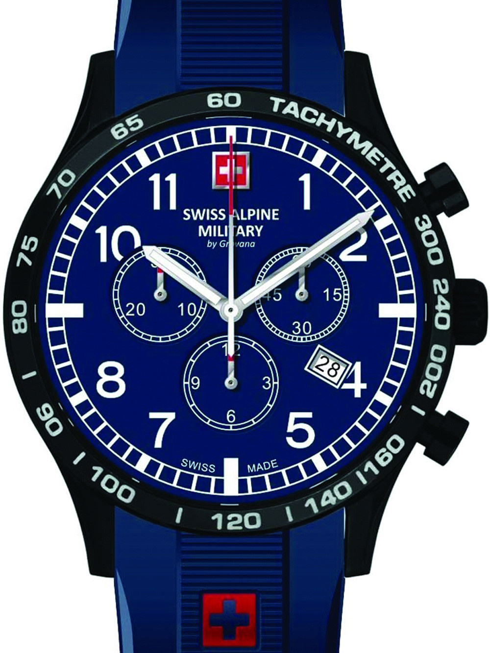 Swiss Alpine Military 1746.9875 Chrono 43mm 10ATM