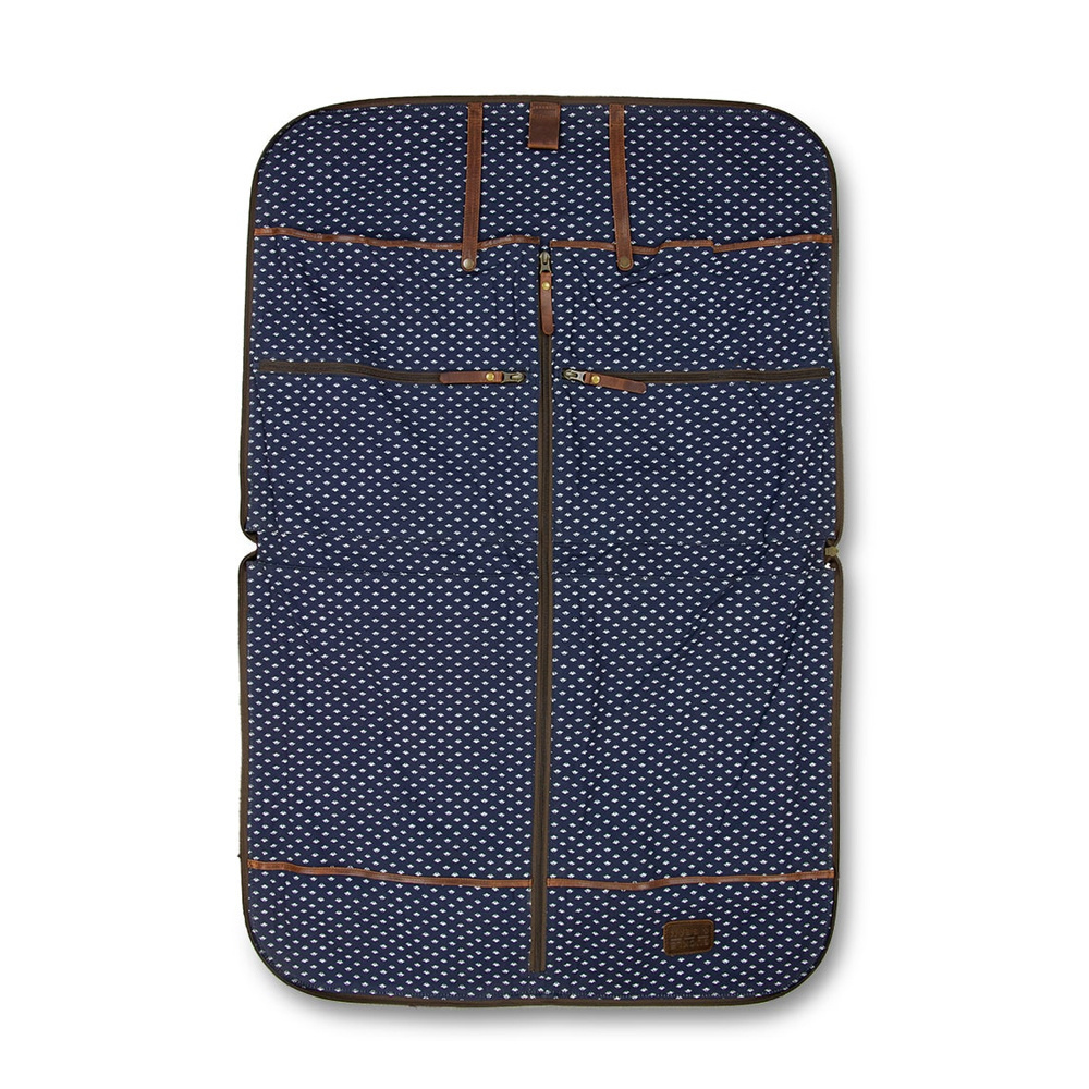 Anzugtasche Sullivan Canvas Blau Dots