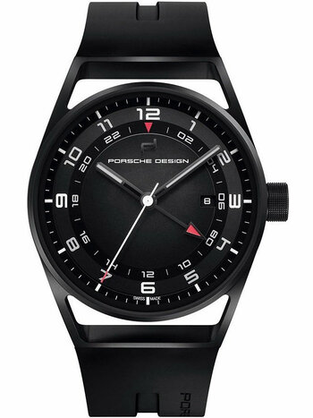 Porsche Design 1919 Globetimer Black & Rubber