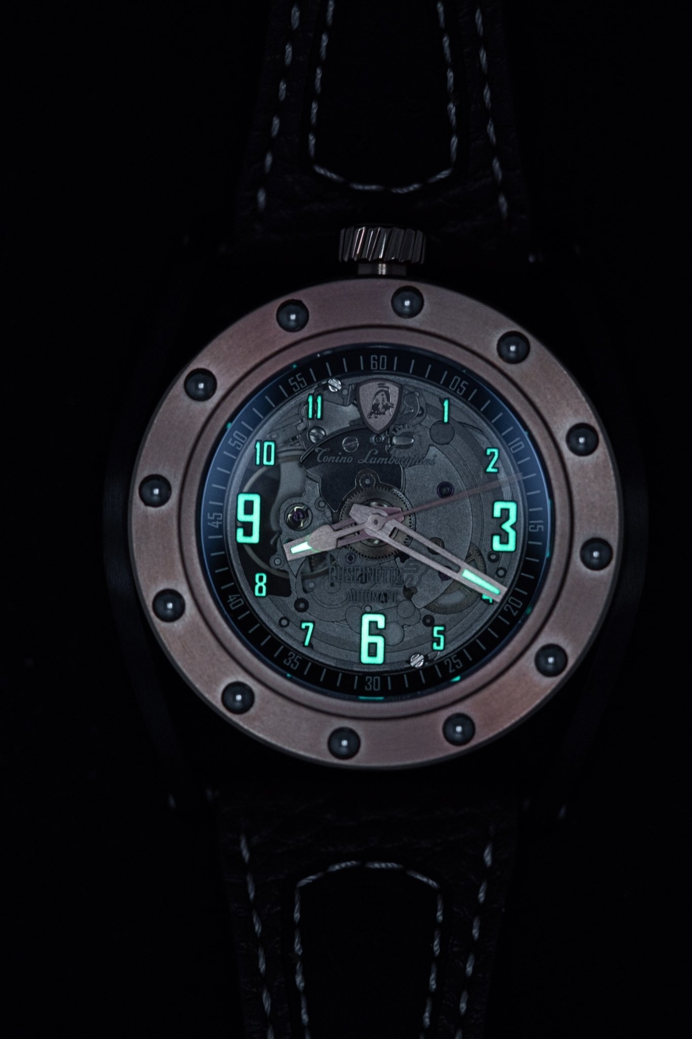 Tonino Lamborghini Cuscinetto R Watch IP Rose Gold TLF-T02-5