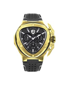 Tonino Lamborghini Spyder X Chronograph Watch Date Gold T9XD-YG