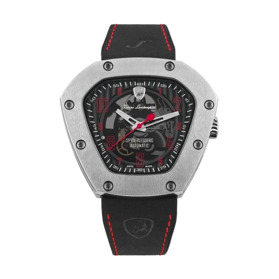 Tonino Lamborghini Spyderleggero Skeleton automatic watch red TLF-T06-2