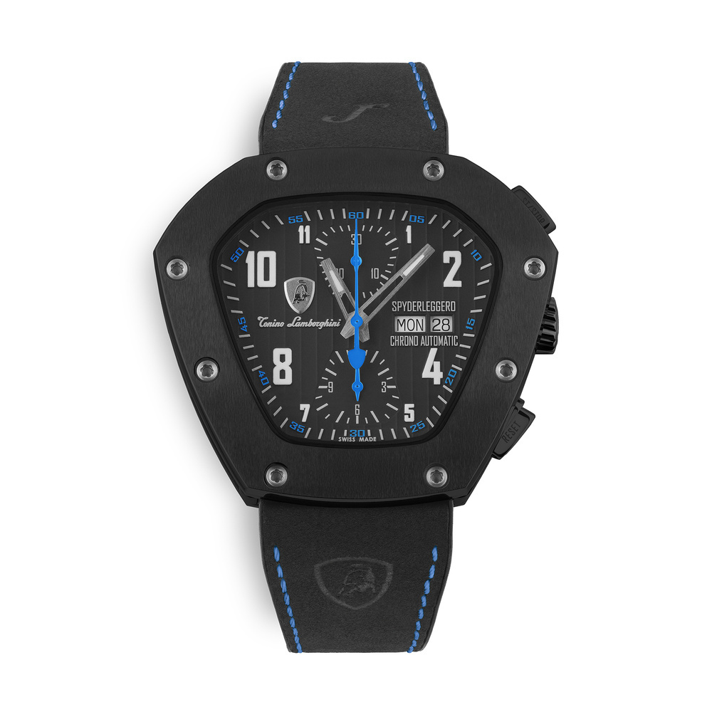 Tonino Lamborghini Spyderleggero Chrono automatic watch blue