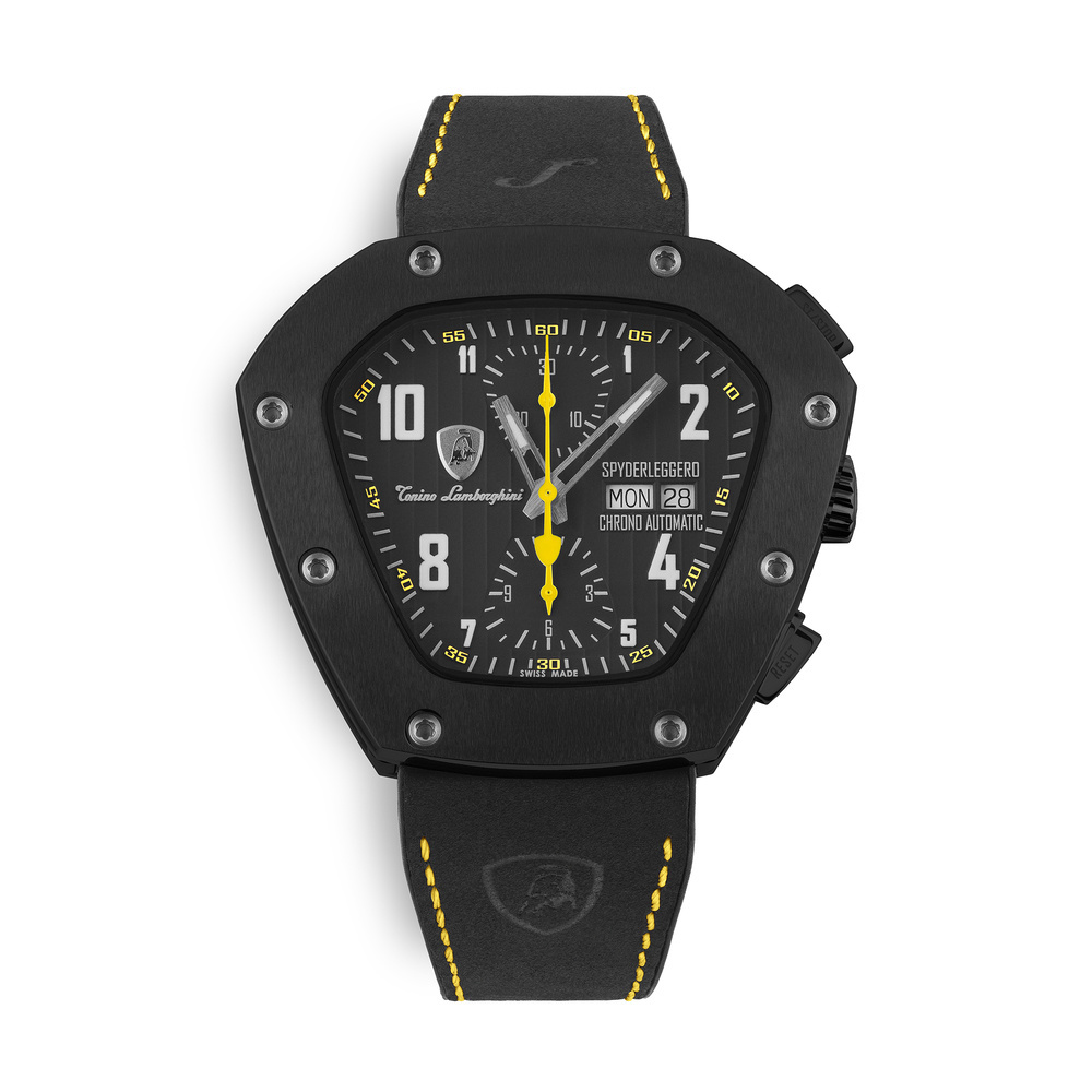 Tonino Lamborghini Spyderleggero Chrono automatic watch yellow