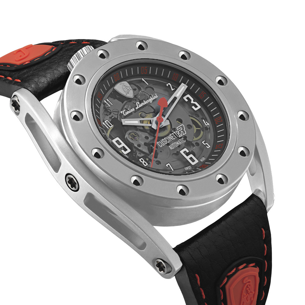 Tonino Lamborghini Cuscinetto R automatic watch red