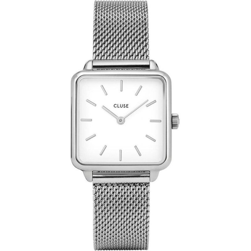 Cluse La Tétragone Mesh Silver - CW0101207003